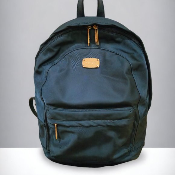 SOLD Michael Kors Large Nylon and Leather Jet Set Backpack - Picture 4 of 10